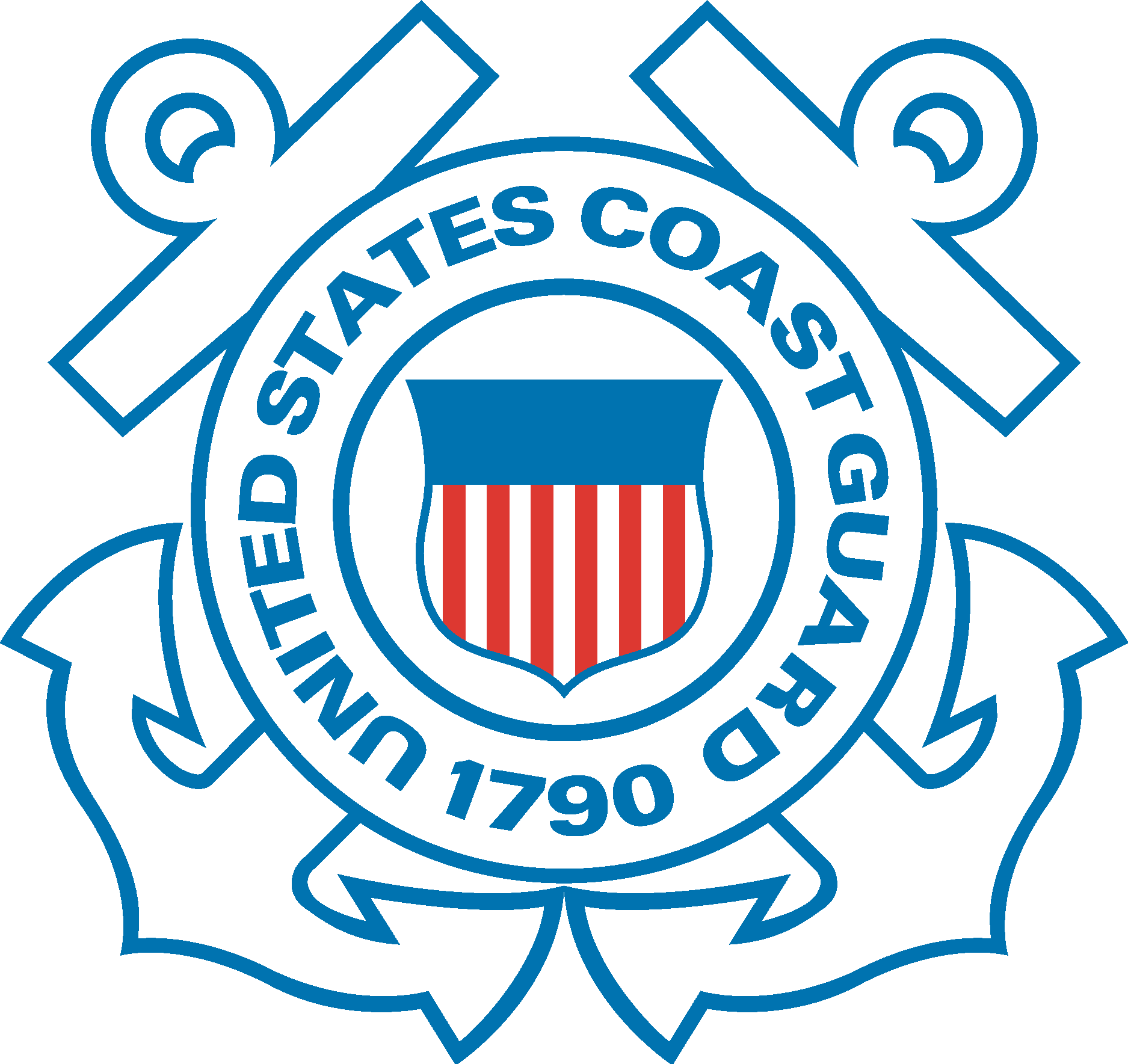 United States Coast Guard Logo Vector Logo